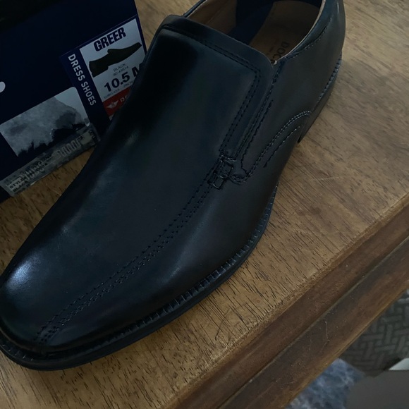 Mens Dockers 10.5 Black Greer Dress shoes - Picture 10 of 14